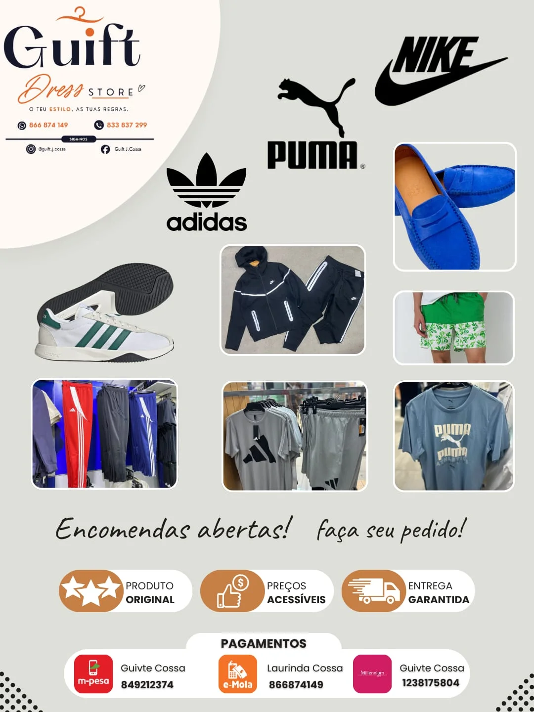 Guift Dress Store — Catálogo de marcas