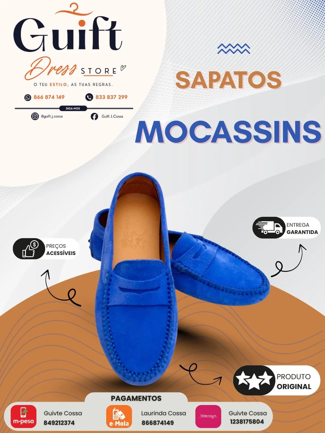 Guift Dress Store — Panfleto de produto